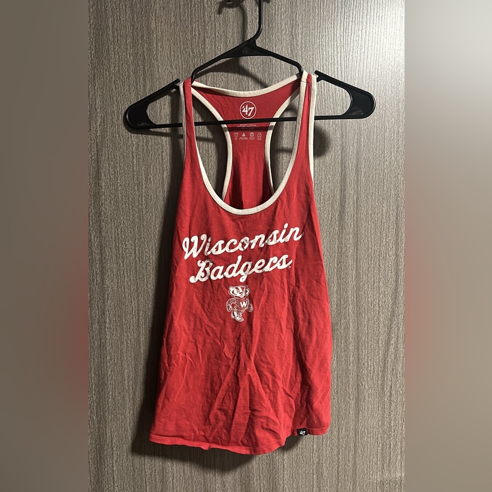 Vintage Wisconsin Badger tank